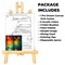 "Autumn Love" DIY Canvas Art Kit, Adult Beginner, Acrylic Paint Size 11x14 inch